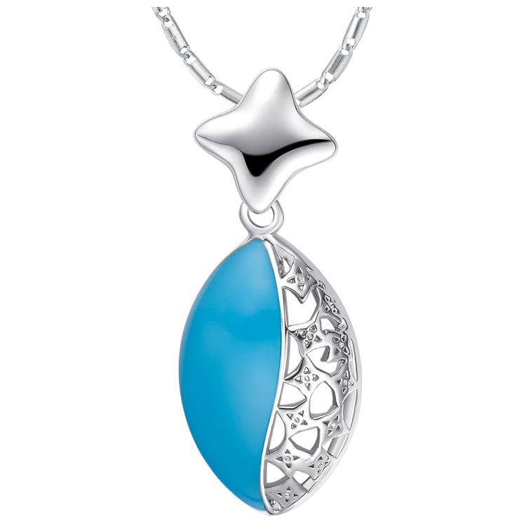 White Gold Necklace LSN1072