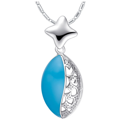 White Gold Necklace LSN1072