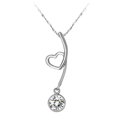 White Gold Necklace LSN107