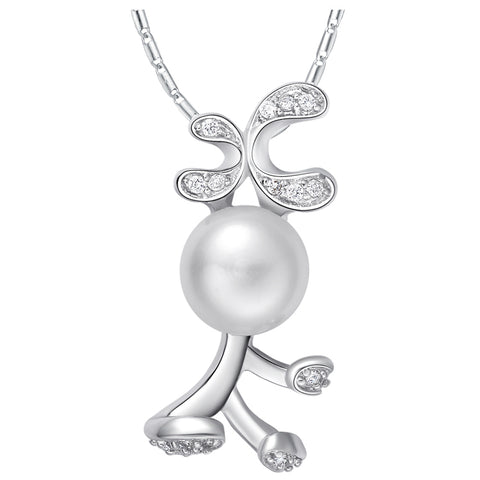 White Gold Necklace LSN1080