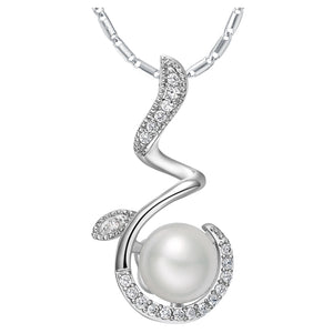 White Gold Necklace LSN1081