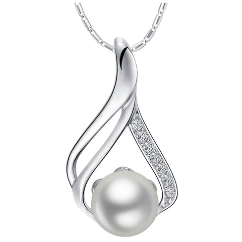 White Gold Necklace LSN1094