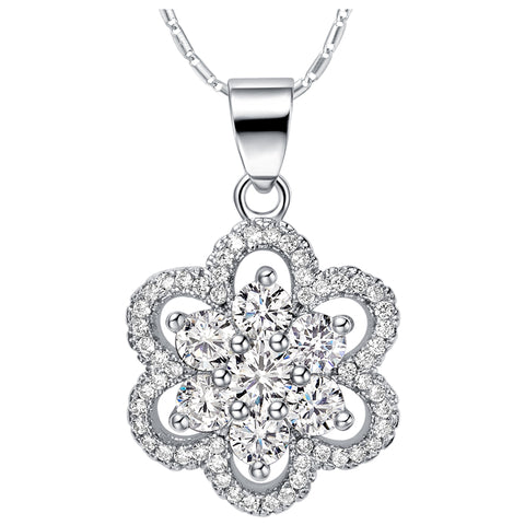 White Gold Necklace LSN1166