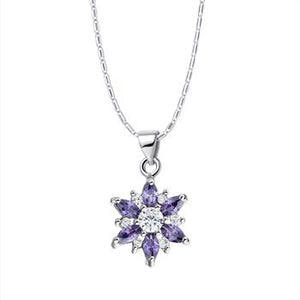 White Gold Plated Necklace LSN1186