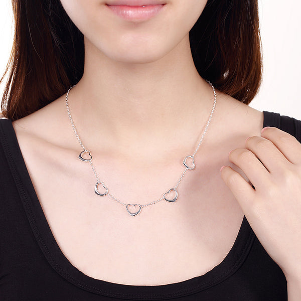 Silver Necklace LSN121