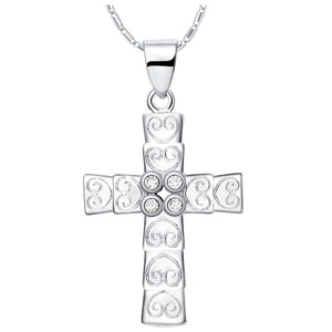 White Gold Necklace LSN1257