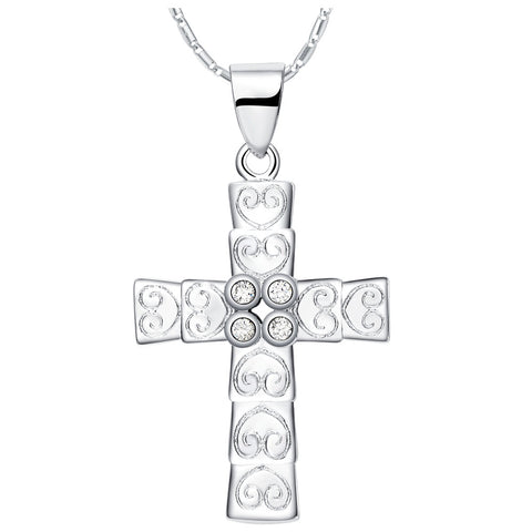 White Gold Necklace LSN1257