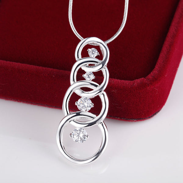 Silver Necklace LSN129