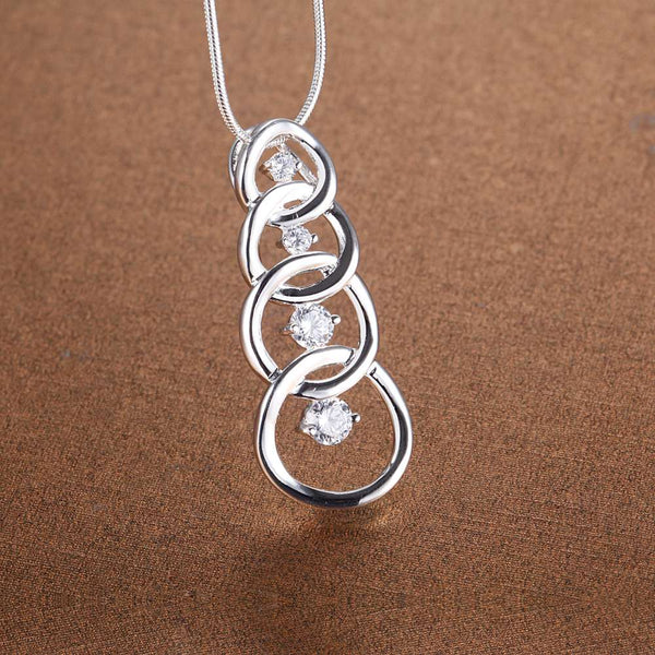 Silver Necklace LSN129