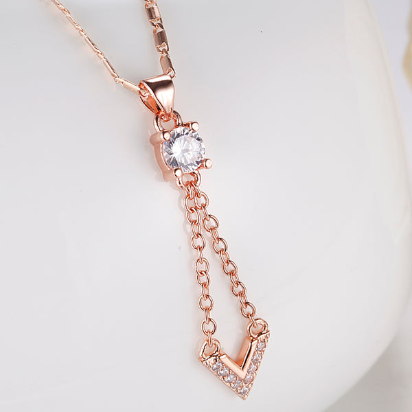 Rose Gold Necklace LSN1325