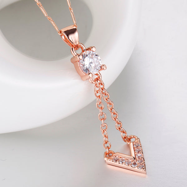 Rose Gold Necklace LSN1325