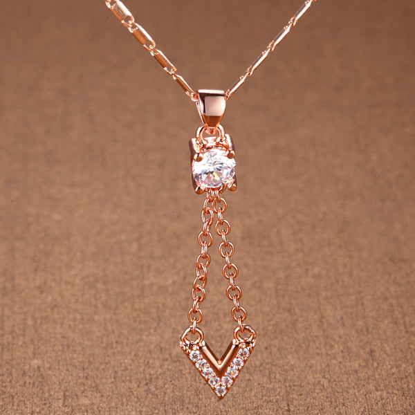 Rose Gold Necklace LSN1325