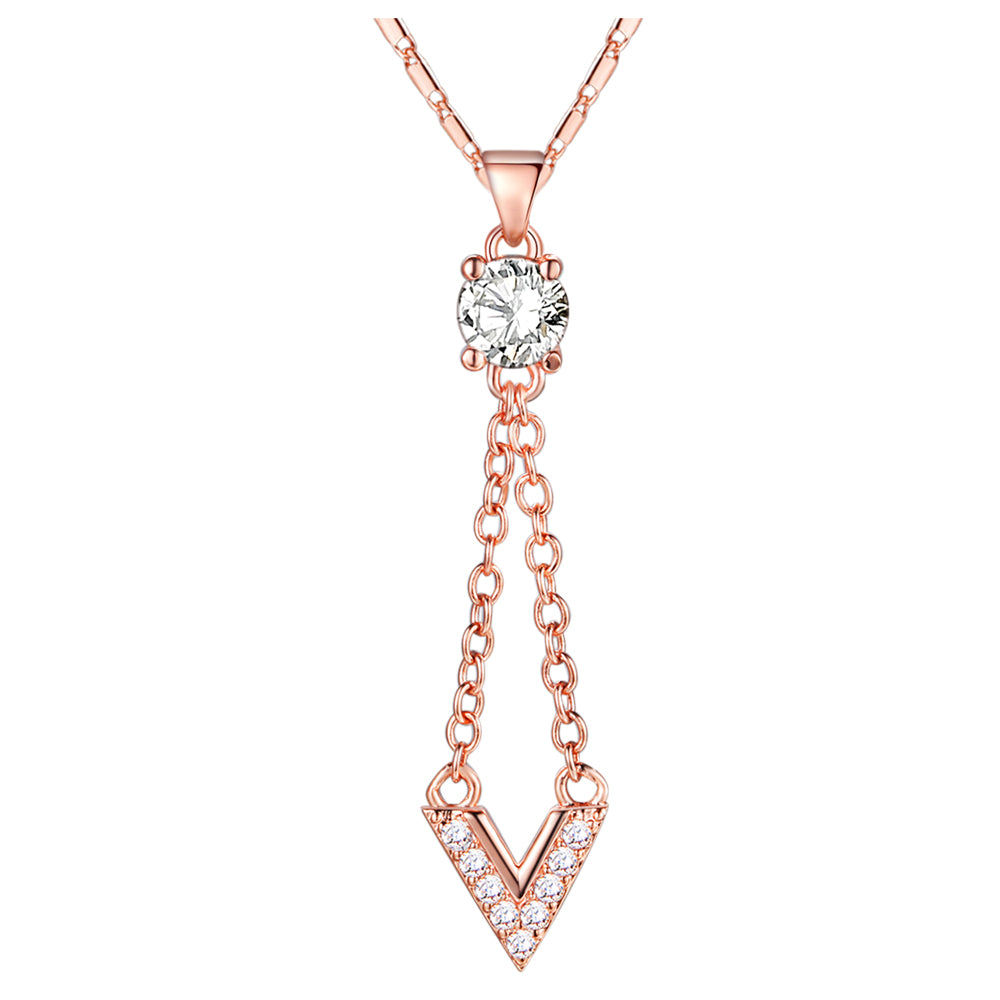 Rose Gold Necklace LSN1325