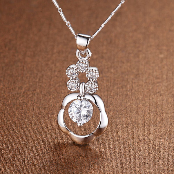 White Gold Necklace LSN1336