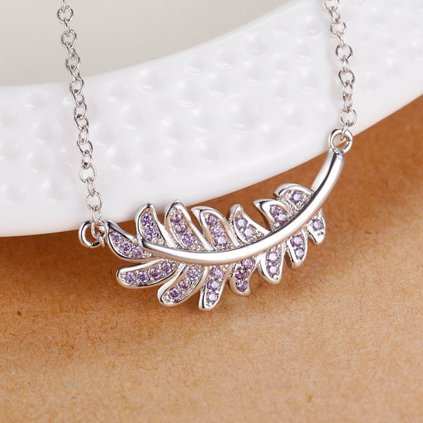 White Gold Necklace LSN1342