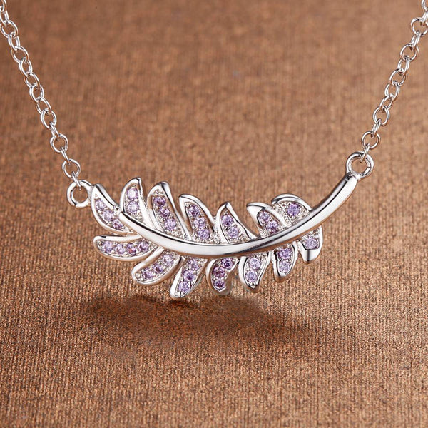 White Gold Necklace LSN1342