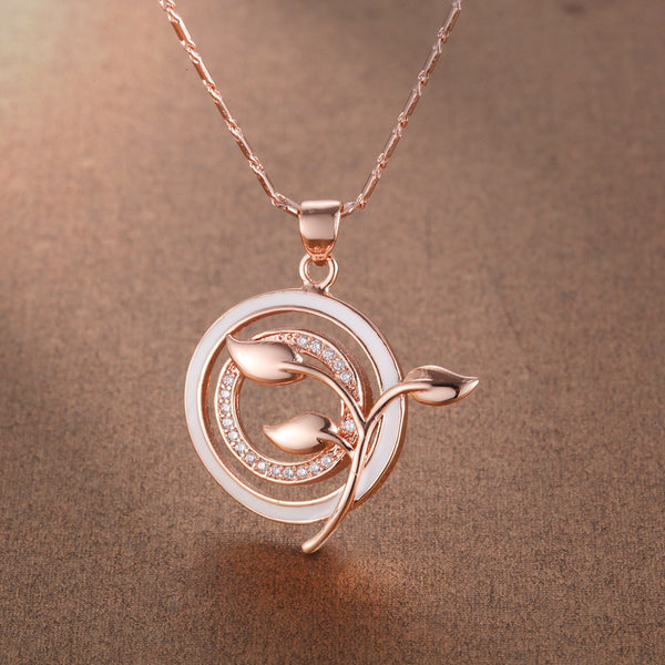 Rose Gold Necklace LSN1365