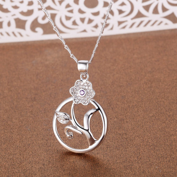 White Gold Necklace LSN1367