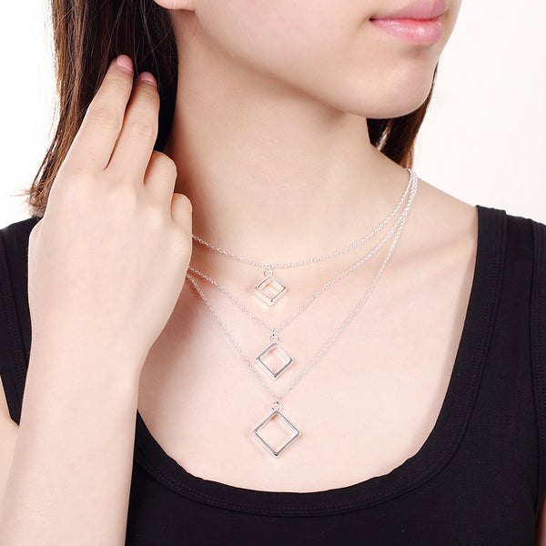 Silver Necklace LSN136