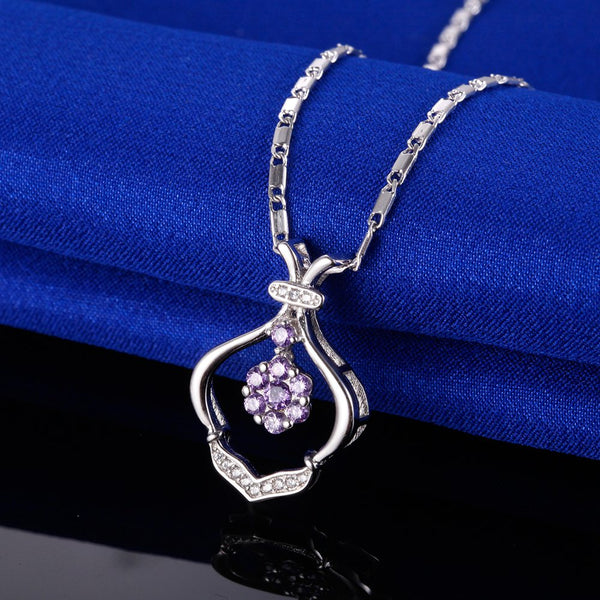 White Gold Necklace LSN1373