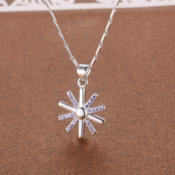 White Gold Necklace LSN1380