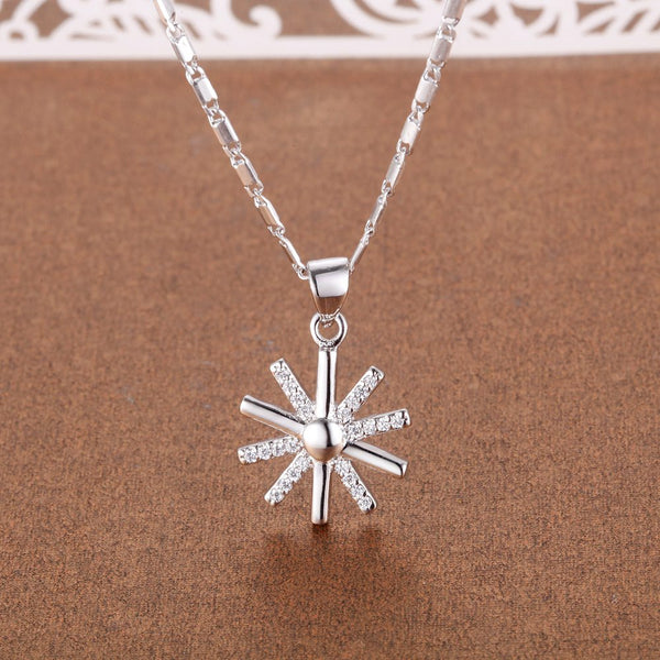 White Gold Necklace LSN1381