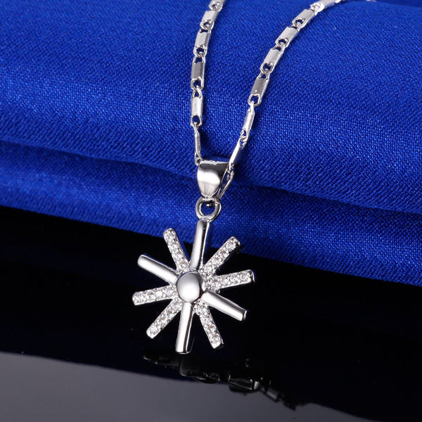 White Gold Necklace LSN1381