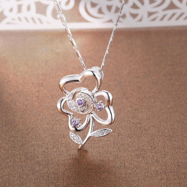 White Gold Necklace LSN1382