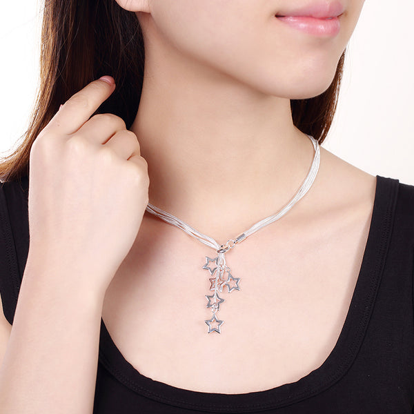 Silver Necklace LSN152