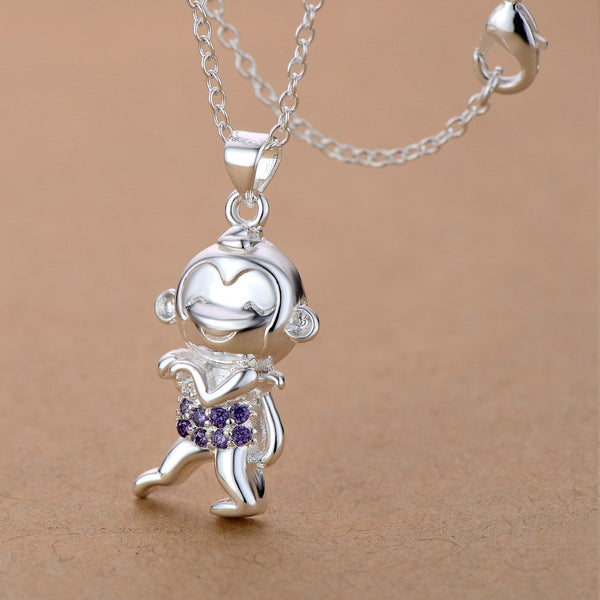 Silver Kids Necklace LSN1739