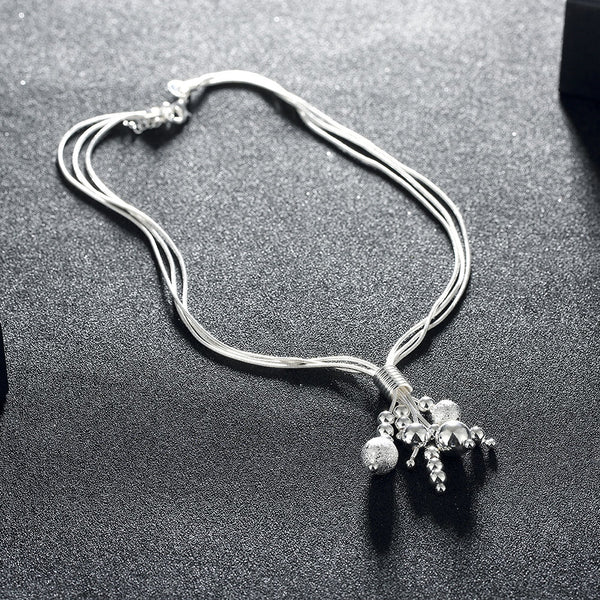 Silver Necklace LSN186