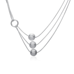 Silver Necklace LSN187