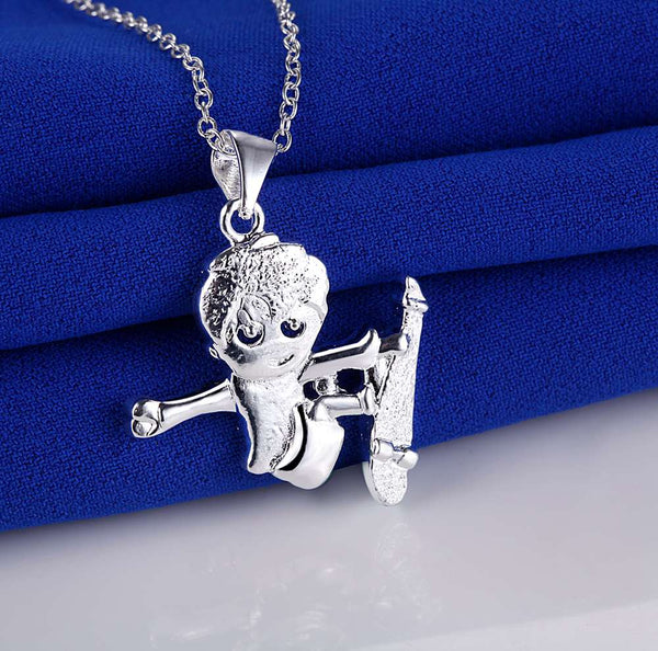 Silver Necklace LSN190