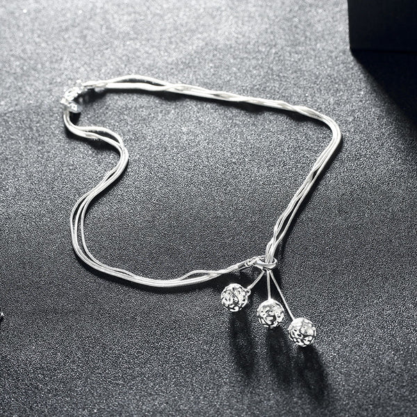 Silver Necklace LSN199