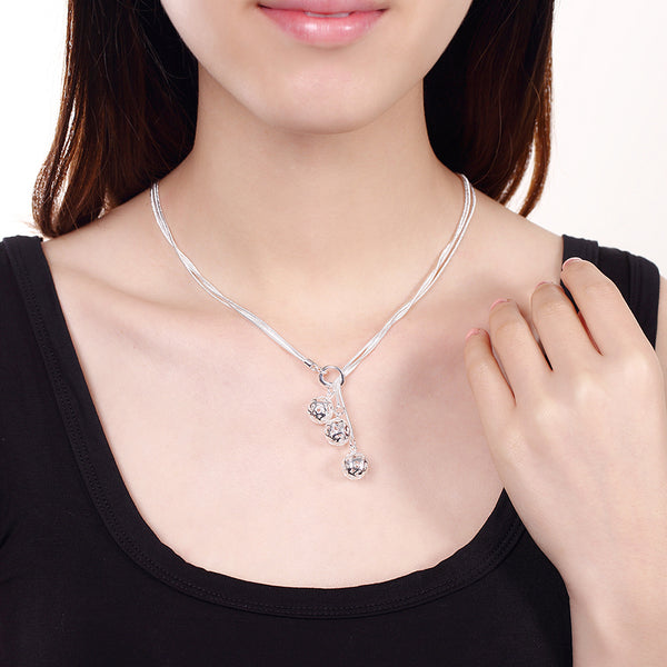 Silver Necklace LSN199