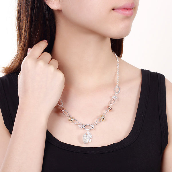 Silver Necklace LSN212