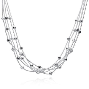 Silver Necklace LSN213