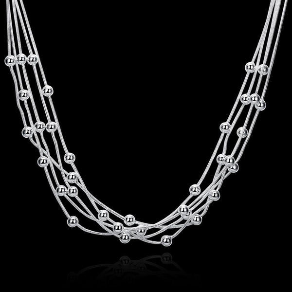 Silver Necklace LSN213