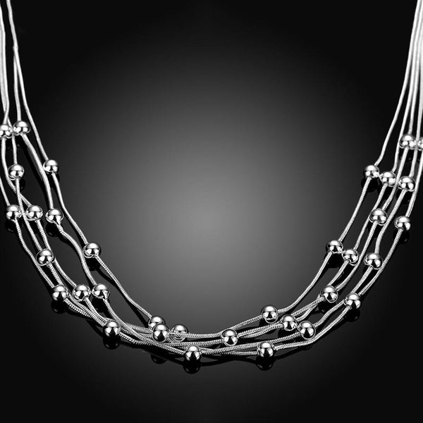 Silver Necklace LSN213