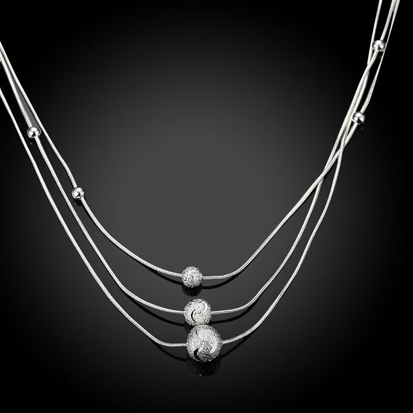 Silver Necklace LSN220