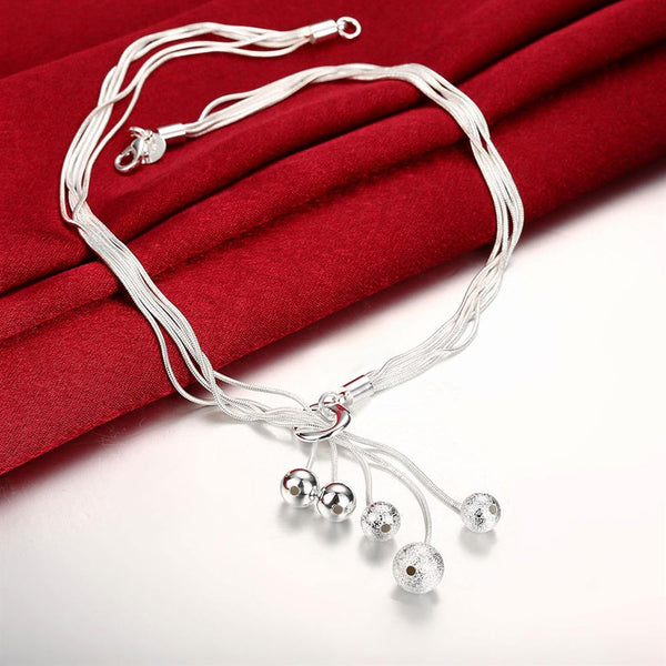 Silver Necklace LSN222