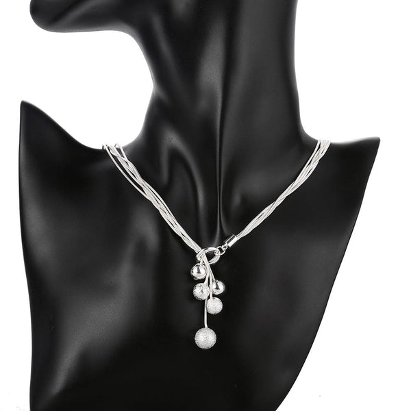 Silver Necklace LSN222
