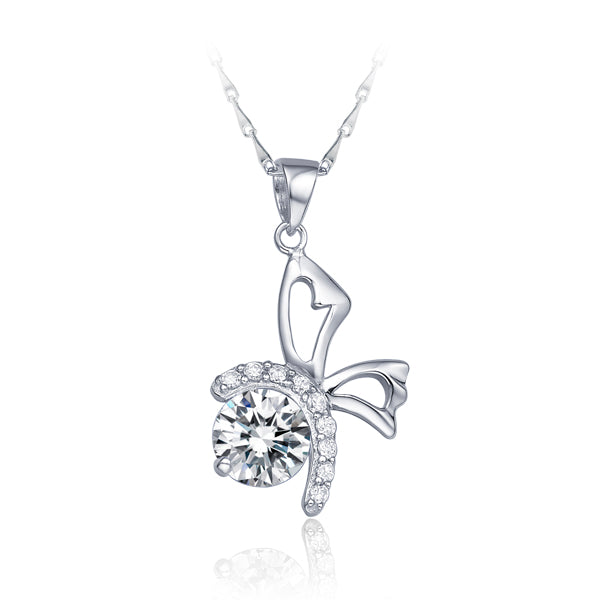 White Gold Necklace LSN259