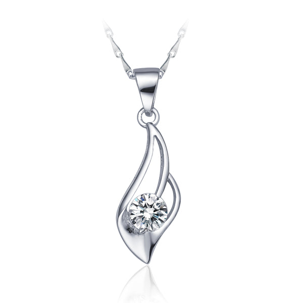 White Gold Necklace LSN263