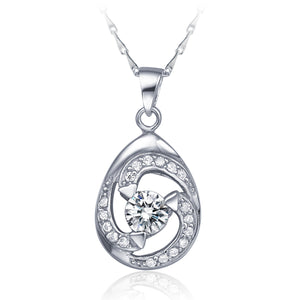 White Gold Necklace LSN267