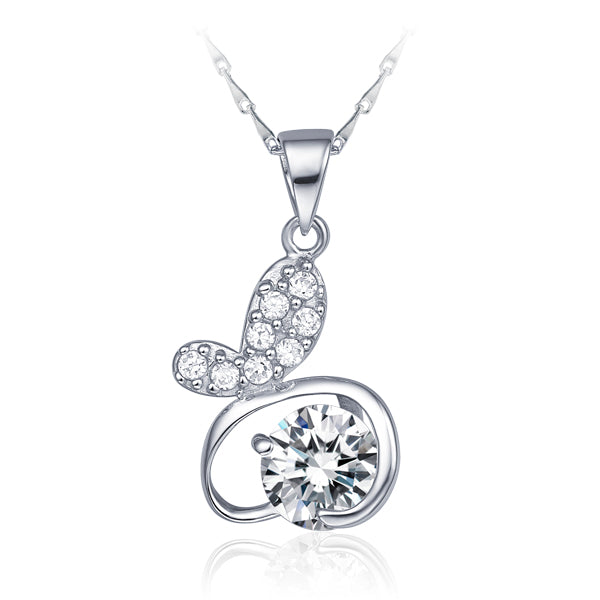 White Gold Necklace LSN268