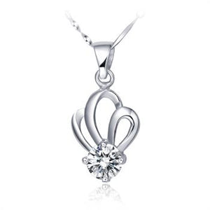 White Gold Necklace LSN280