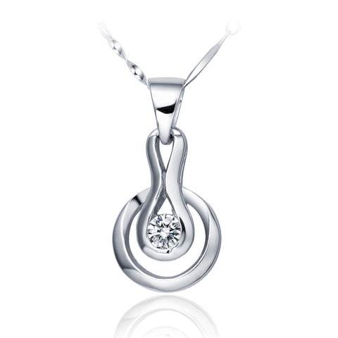 White Gold Necklace LSN283