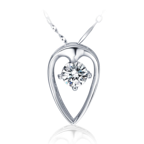 White Gold Necklace LSN284