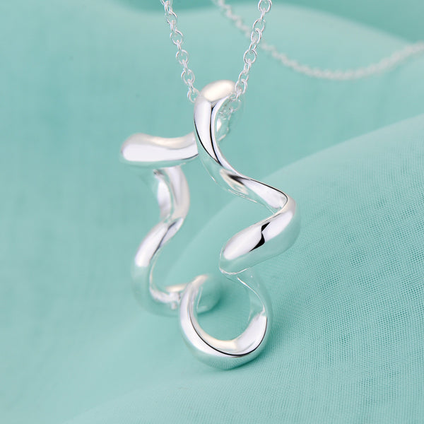 Silver Necklace LSN313